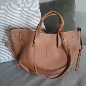 Small brown tote
